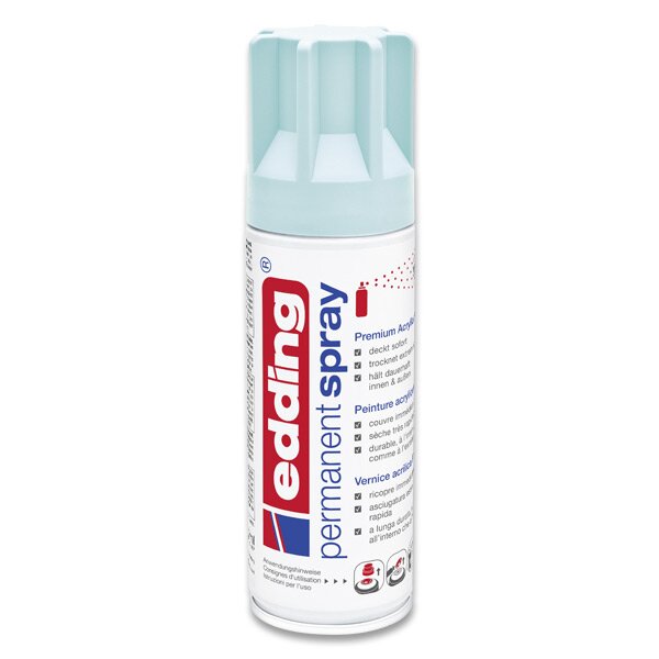 Akrylový sprej Edding 5200 200 ml, výběr barev Barva: pastelově modrá 916