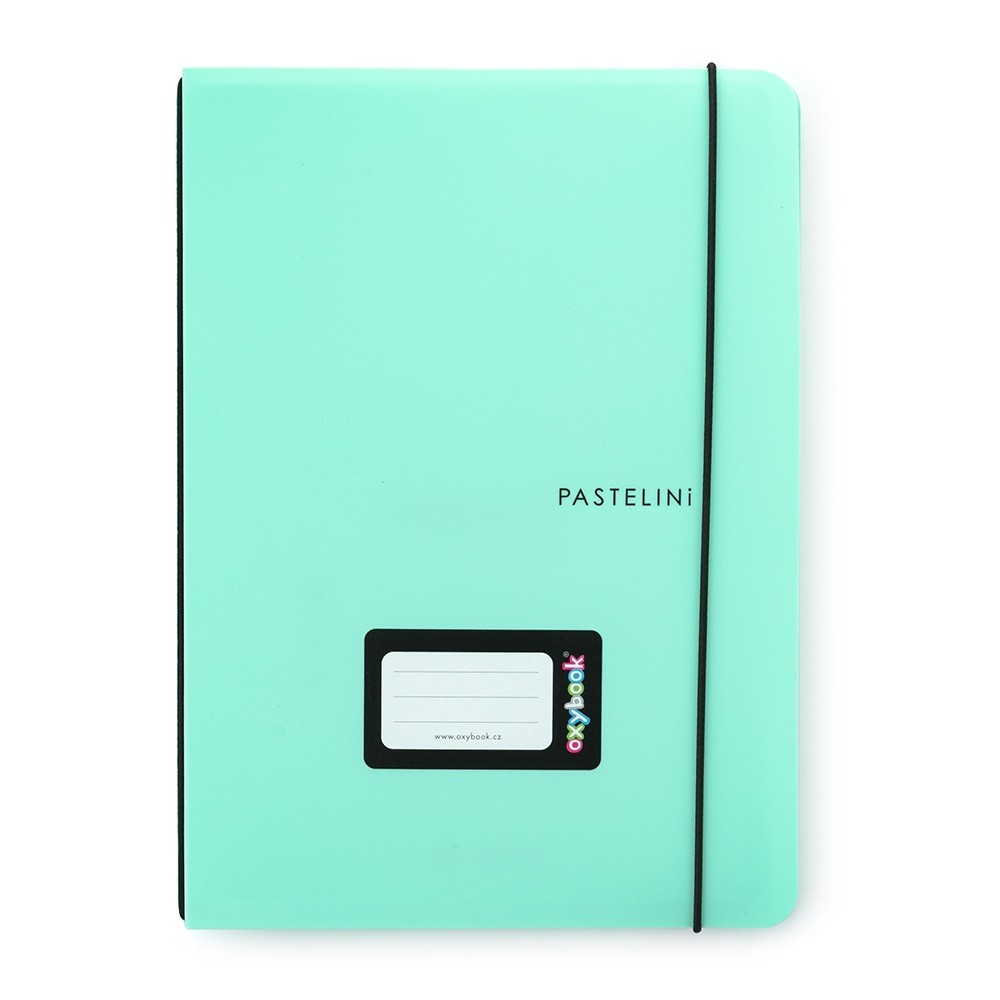 Fotografie Sešit PP - Oxybook A4 40 listů PASTELINI, výběr barev Design: Magnolie