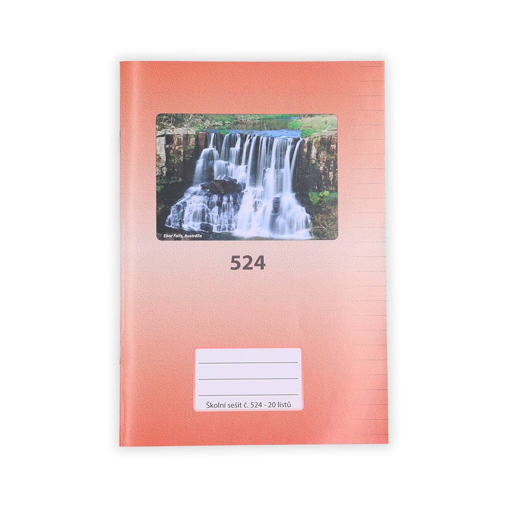 524 - Sešit A5 linka 20l.