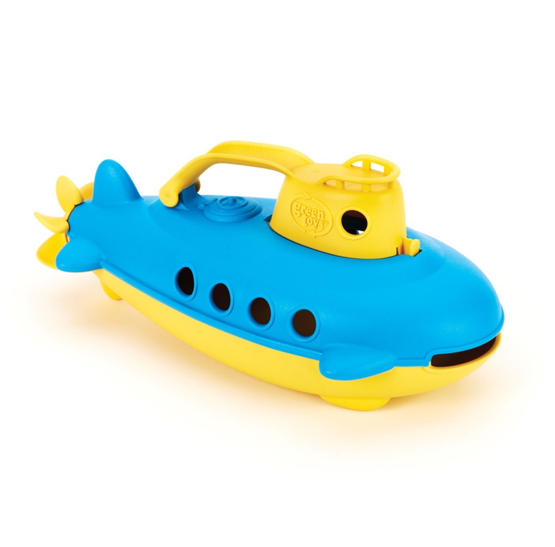Fotografie Green Toys Ponorka žlutá rukojeť