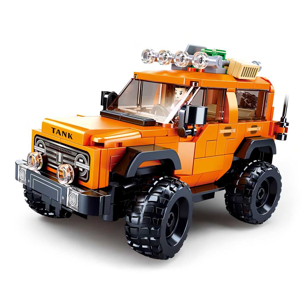 Sluban Model Bricks M38-B1013 americké SUV Bronx