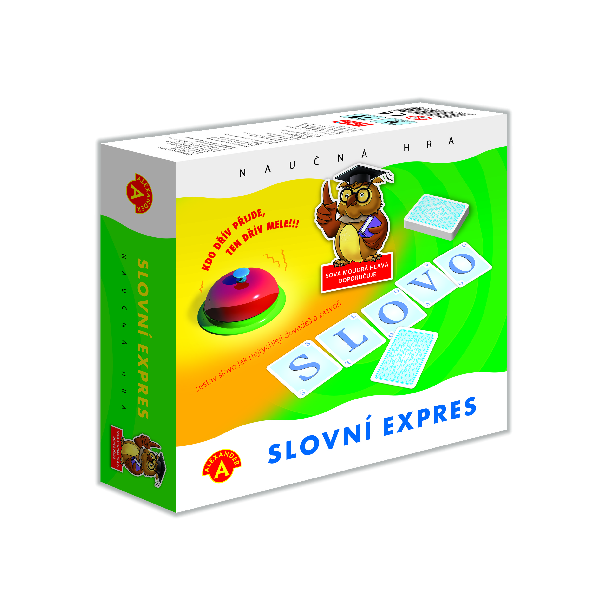 Fotografie Slovní expres společenská hra v krabici 19,5x18,5x5cm