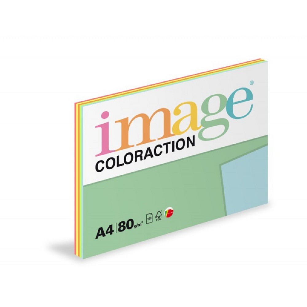 Fotografie Barevný papír Image Coloraction - Mix reflexní 80 g, 5 x 20 listů Image A49:1324_6500300
