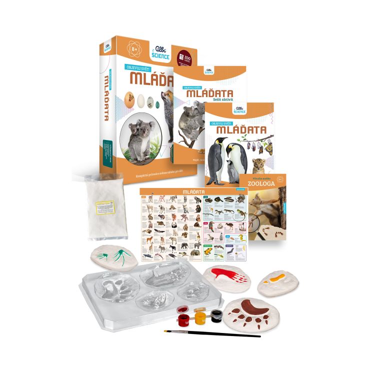 Fotografie ALBI Science Objevuj svět! Mláďata výukový box s aktivitami