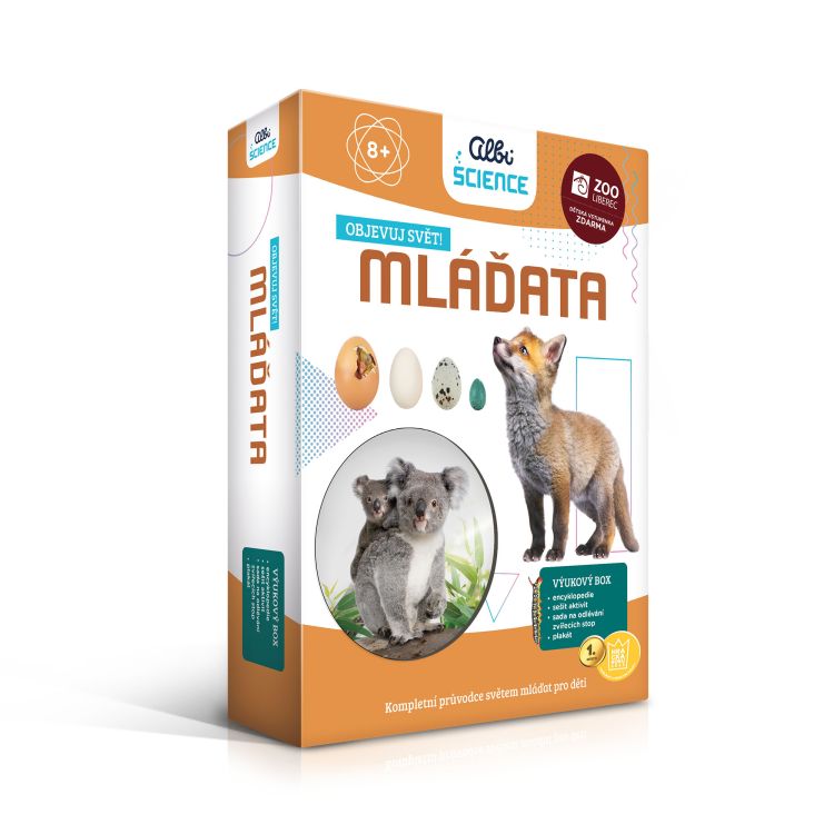 Fotografie ALBI Science Objevuj svět! Mláďata výukový box s aktivitami