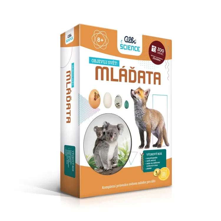 Fotografie ALBI Science Objevuj svět! Mláďata výukový box s aktivitami