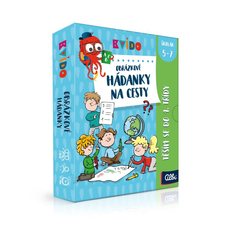 ALBI Kvído - Obrázkové hádanky - Těším se do 1.třídy (staré)