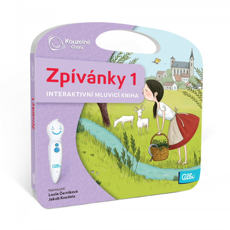 Fotografie Albi ALBI Kouzelné čtení Kniha interaktivní Zpívánky 1 III.
