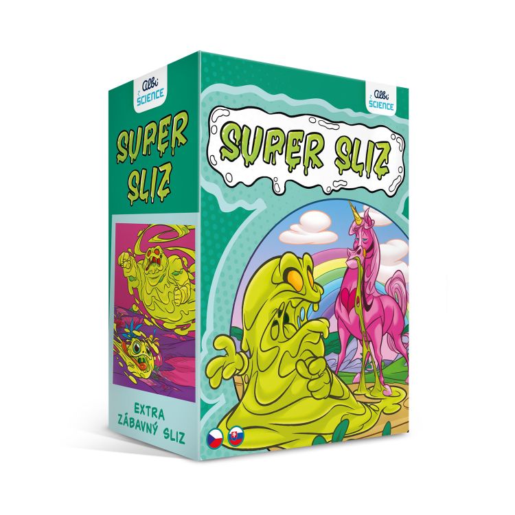 Fotografie ALBI SCIENCE Super sliz kreativní set výroba slizu v plechovce