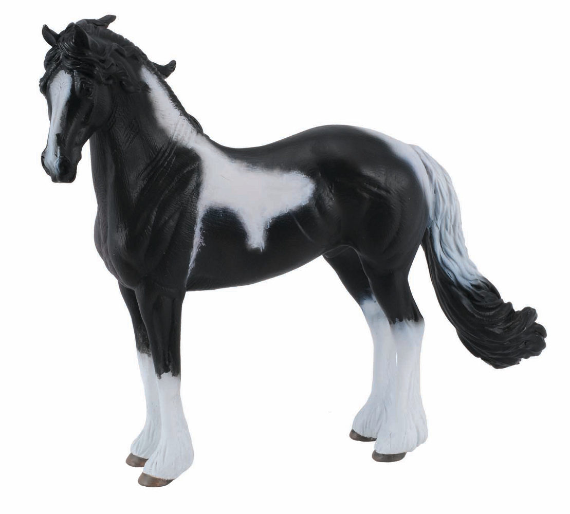 Fotografie Mac Toys Figurka Strakatý Fríský kůň