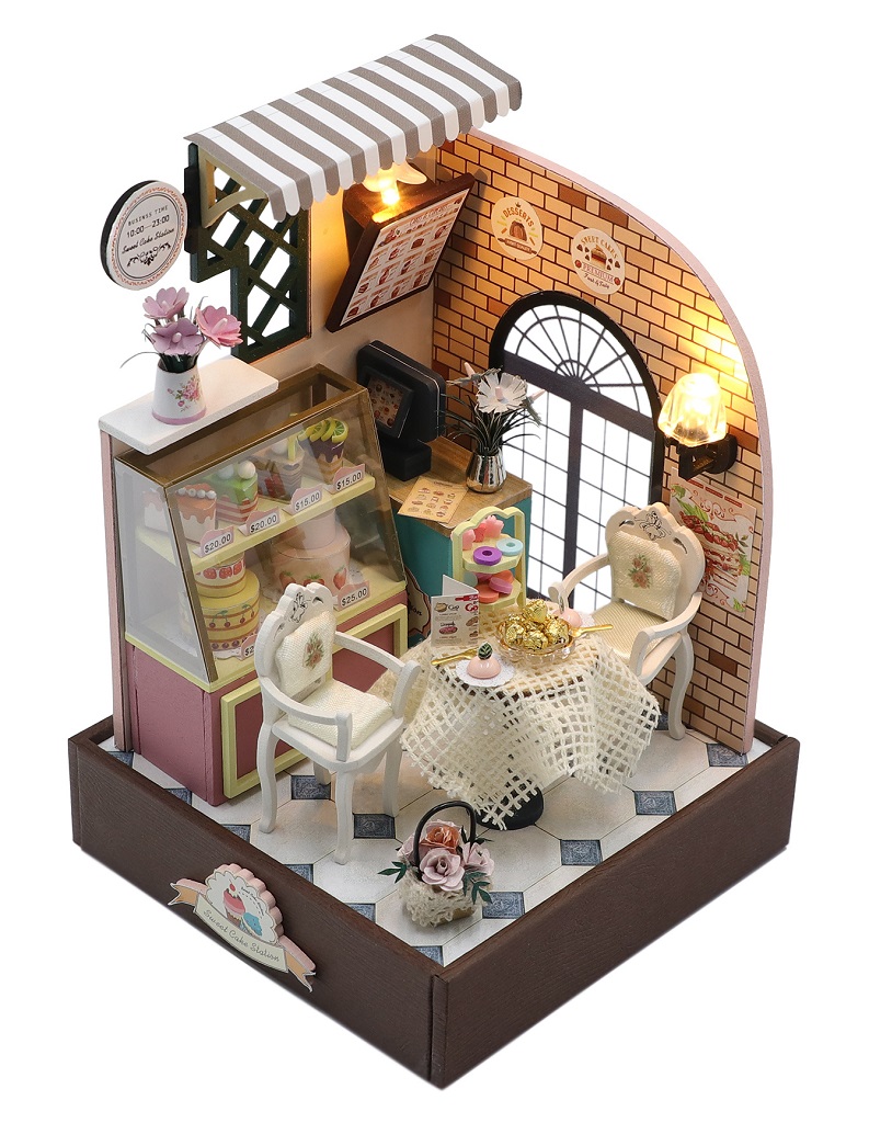 Fotografie 2Kids Toys miniatura domečku Stanice U Cukrového dortu