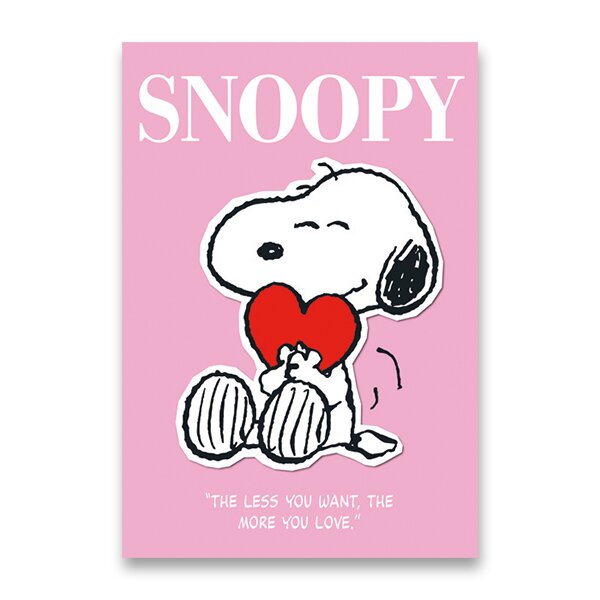 Fotografie Školní sešit Snoopy A4, linkovaný, 40 listů, mix motivů