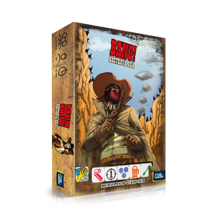 Fotografie Albi ALBI HRA BANG! kostková hra *SPOLEČENSKÉ HRY*