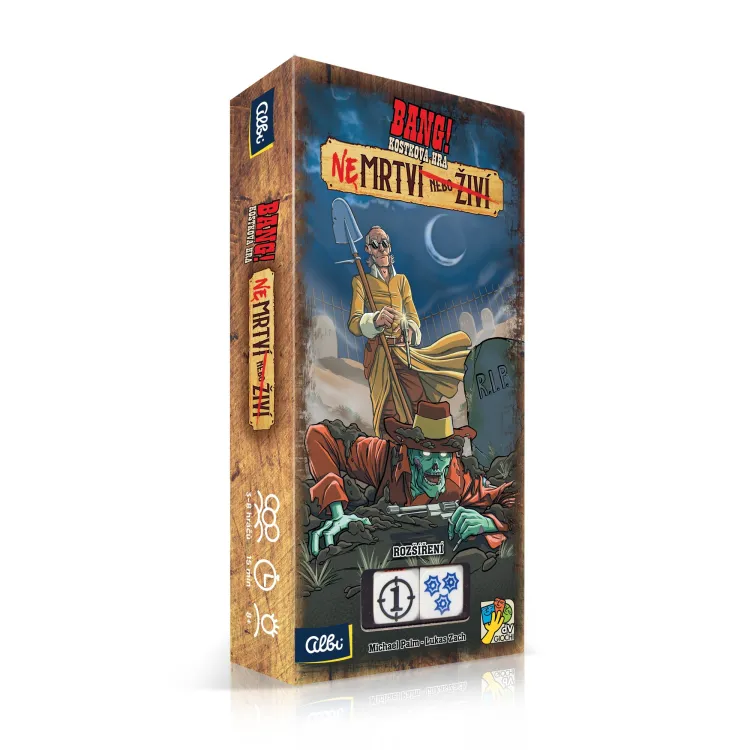 Fotografie Albi ALBI Hra Bang! NEmrtví nebo živí (rozšíření) *SPOLEČENSKÉ HRY*