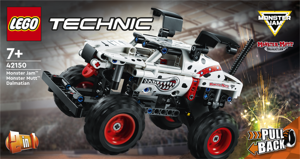 LEGO® Technic 42150 Monster Jam™ Monster Mutt™ Dalmatin