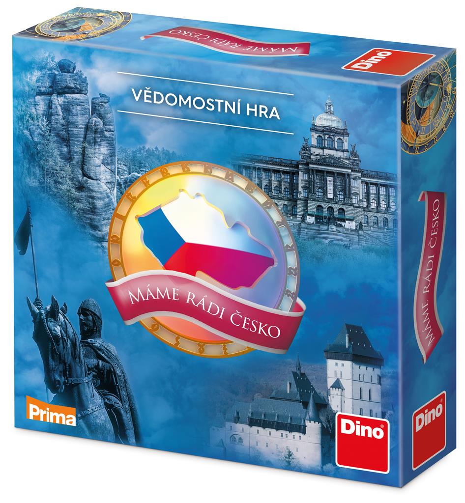 Fotografie Dino DINO Hra Máme rádi Česko *SPOLEČENSKÉ HRY*