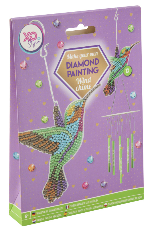 Diamantová zvonkohra -kolibřík