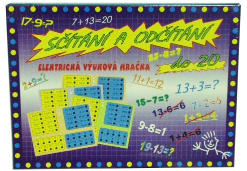 Fotografie Svoboda SVOBODA VOLTÍK Hra Sčítání a odčítání do 20 elektronická na baterie Světlo