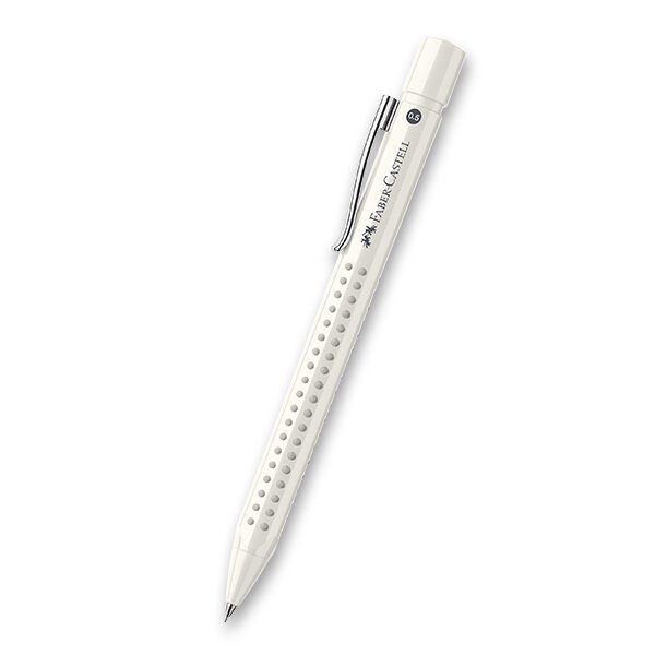 Fotografie Mechanická tužka Faber-Castell Grip 2010 0,5 mm, výběr barev bílá