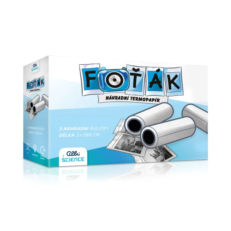 Fotografie ALBI Náhradní náplně do Foťáku s termotiskem