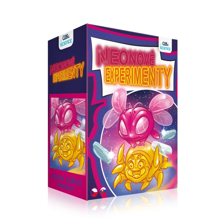 Fotografie ALBI SCIENCE Neonové experimenty vědecký set pro děti
