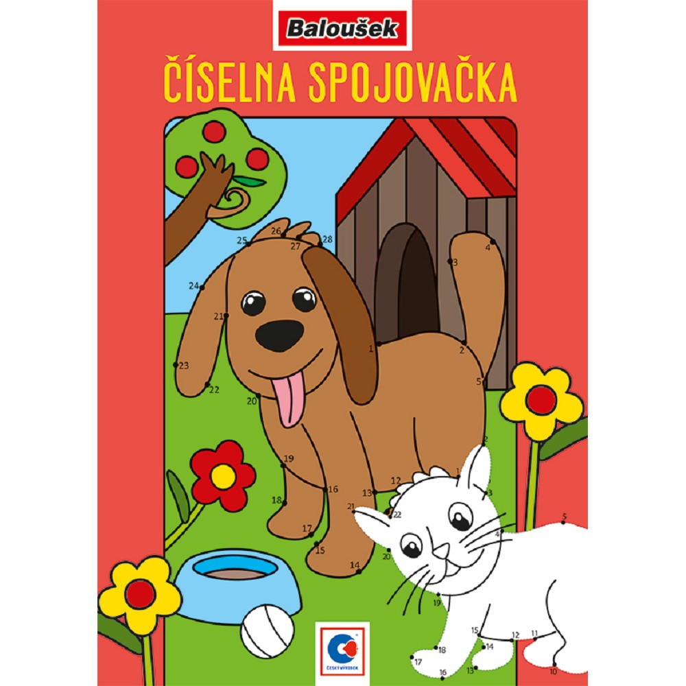 Fotografie Baloušek - omalovánka A5, Číselná spojovačka