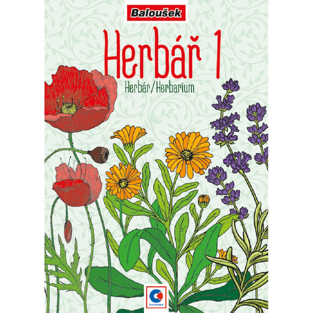 Fotografie Baloušek - omalovánka A5, Herbář I.