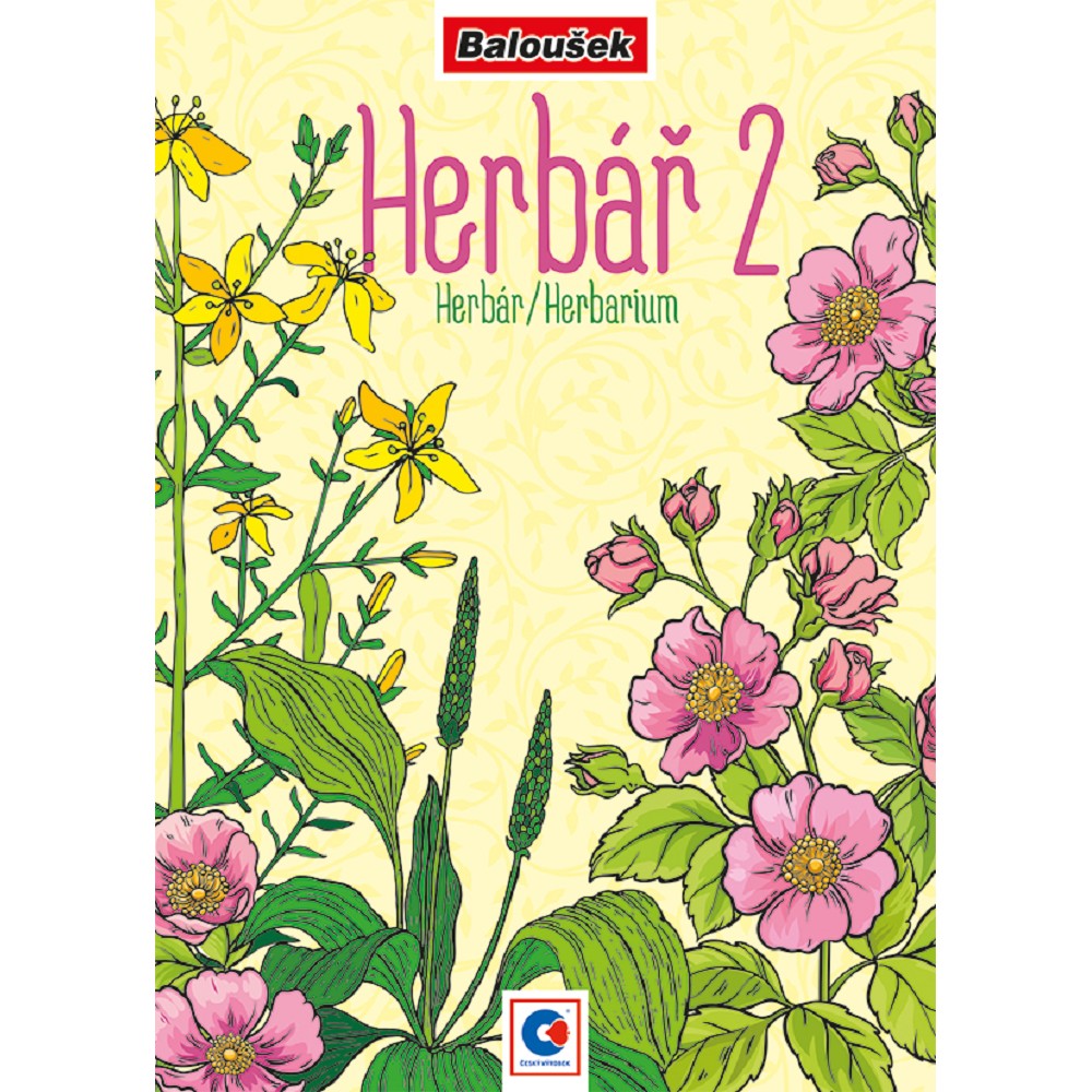 Fotografie Baloušek - omalovánka A5, Herbář II.