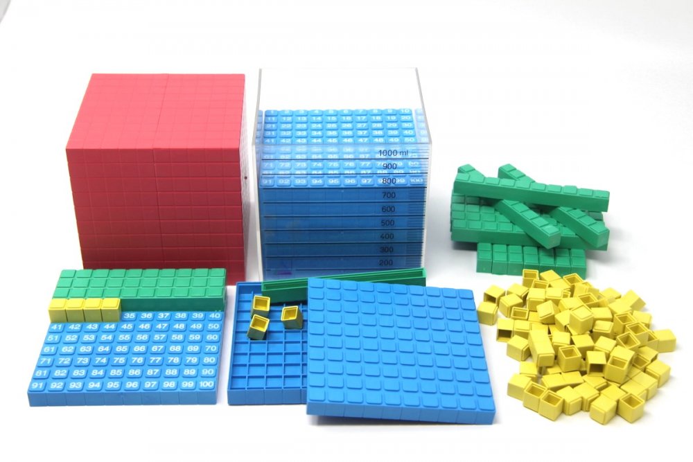 RePlastic Base Ten sada 132