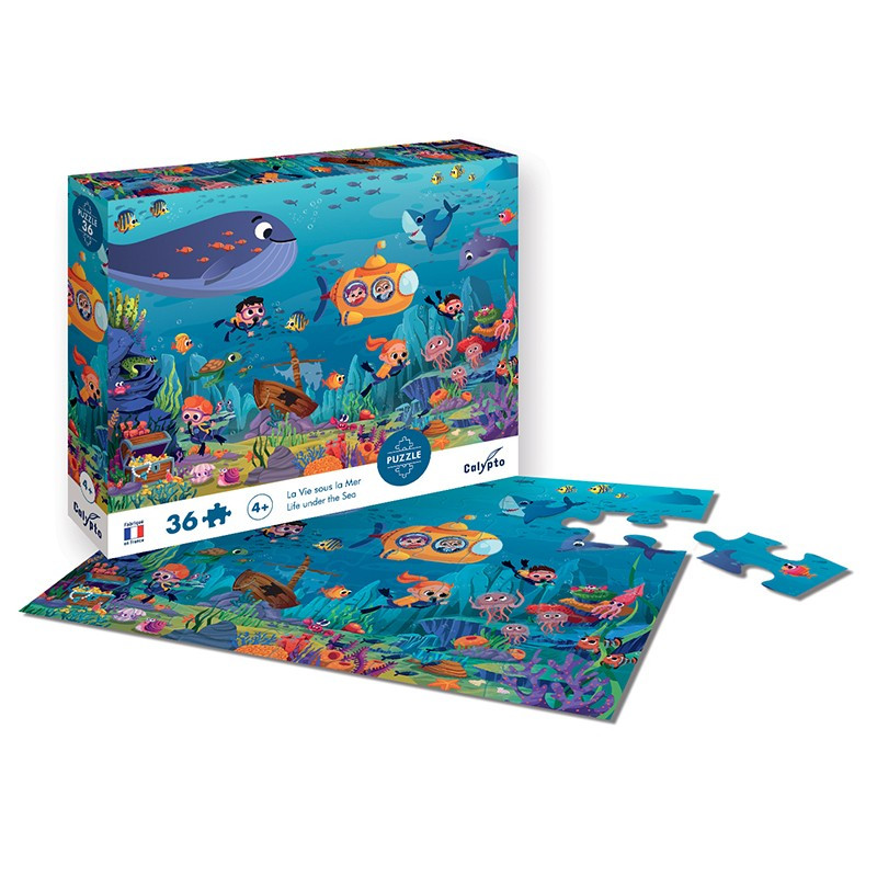 SentoSphere Puzzle - Život pod mořem