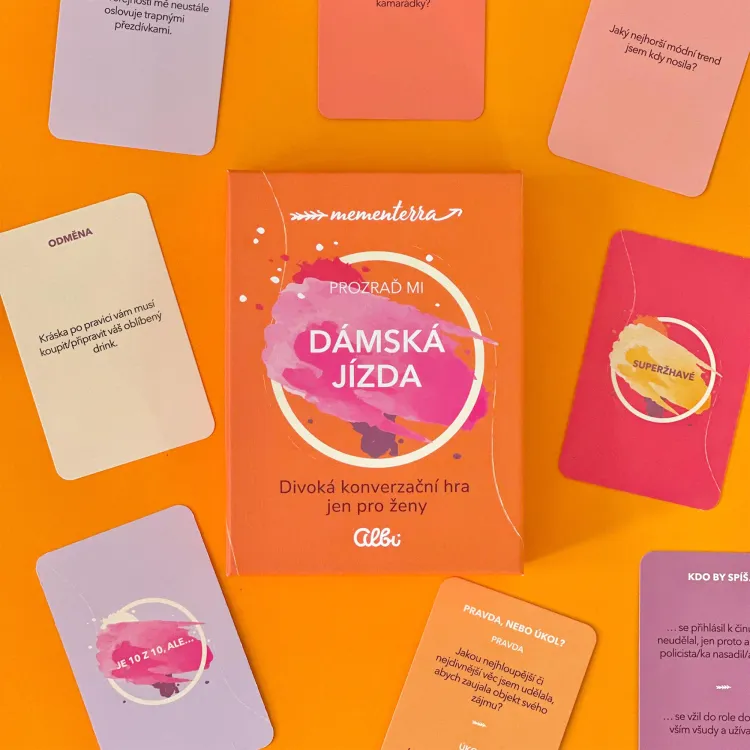 ALBI Prozraď mi - Dámská jízda - karetní hra