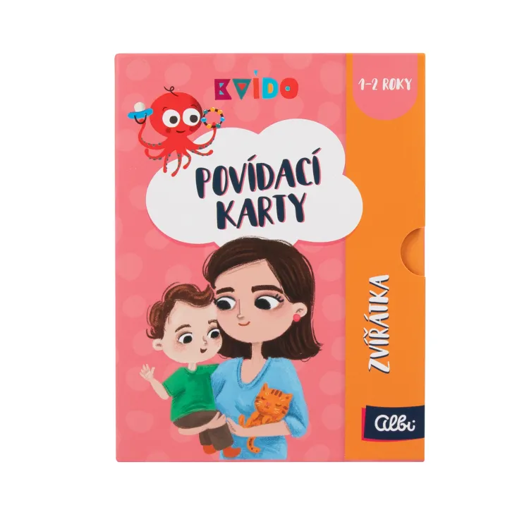 ALBI Kvído - Povídací karty: Zvířátka