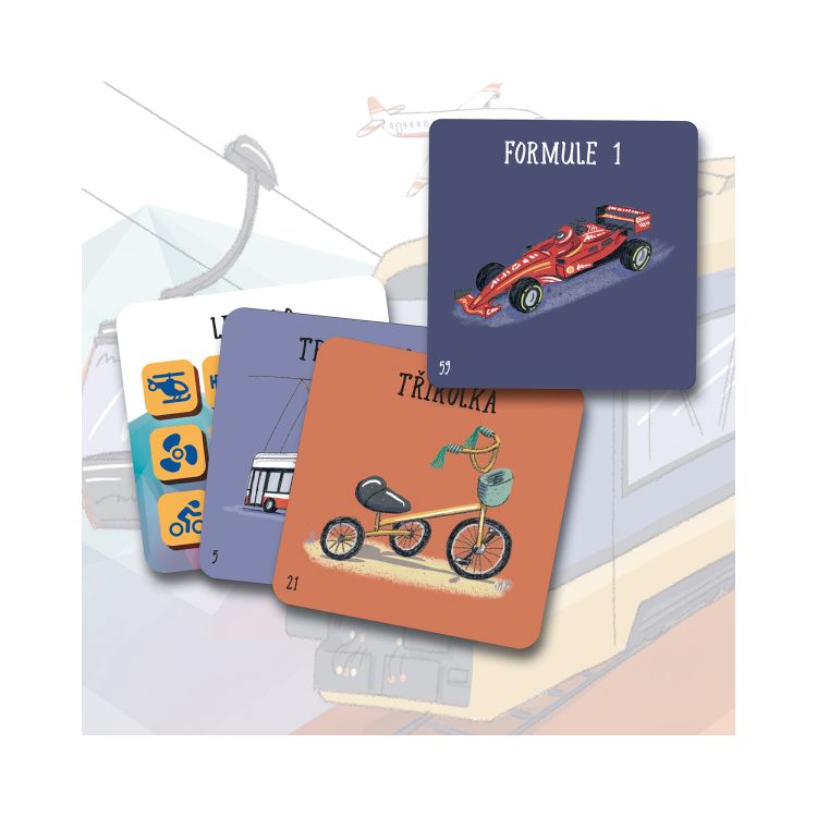 Fotografie Albi Chytré kostky - Doprava