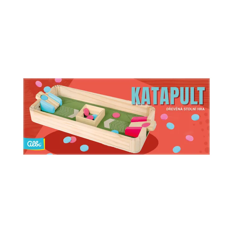 Fotografie ALBI DŘEVO Přebíjená Dřevěná stolní hra *SPOLEČENSKÉ HRY*