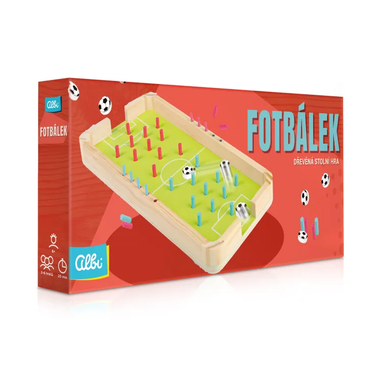 ALBI Fotbálek - Dřevěná stolní hra