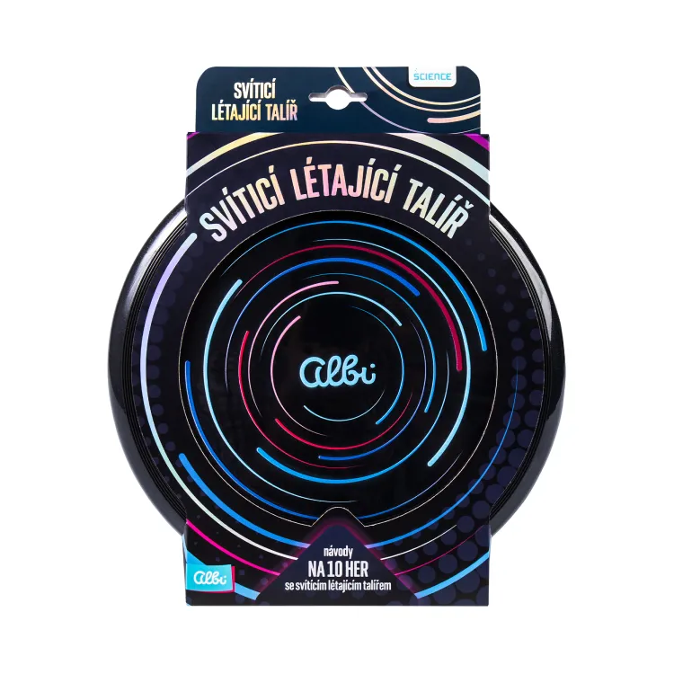 ALBI Svíticí létající talíř