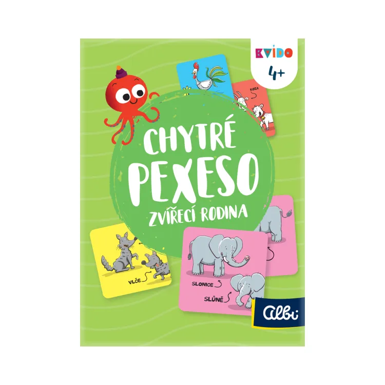Fotografie Albi ALBI HRA Kvído Chytré pexeso 2 Dinosauři *SPOLEČENSKÉ HRY*