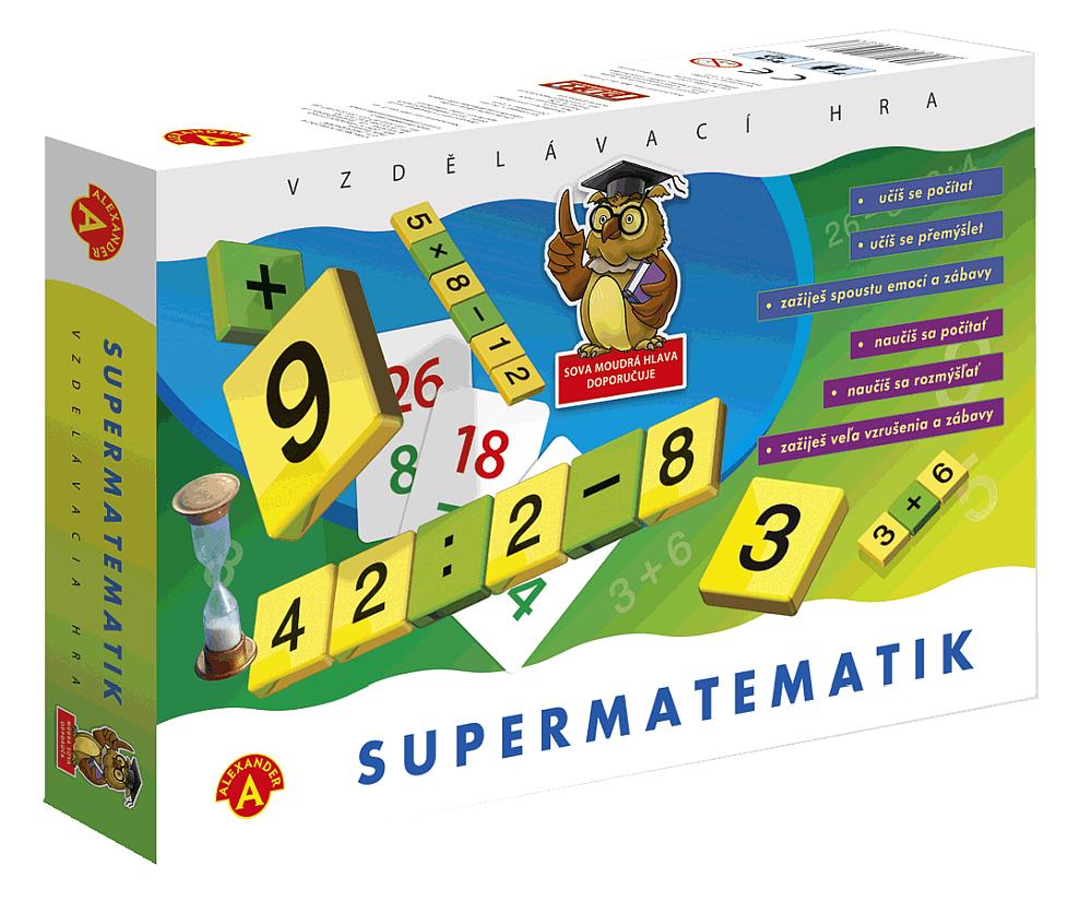 Fotografie Hra SUPERMATEMATIK *SPOLEČENSKÉ HRY* Alexander