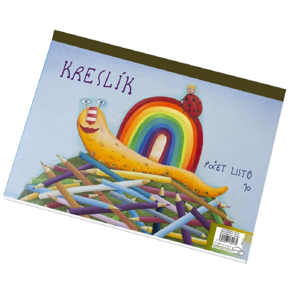 Fotografie Skicák KRESLÍK A3, 10 l.