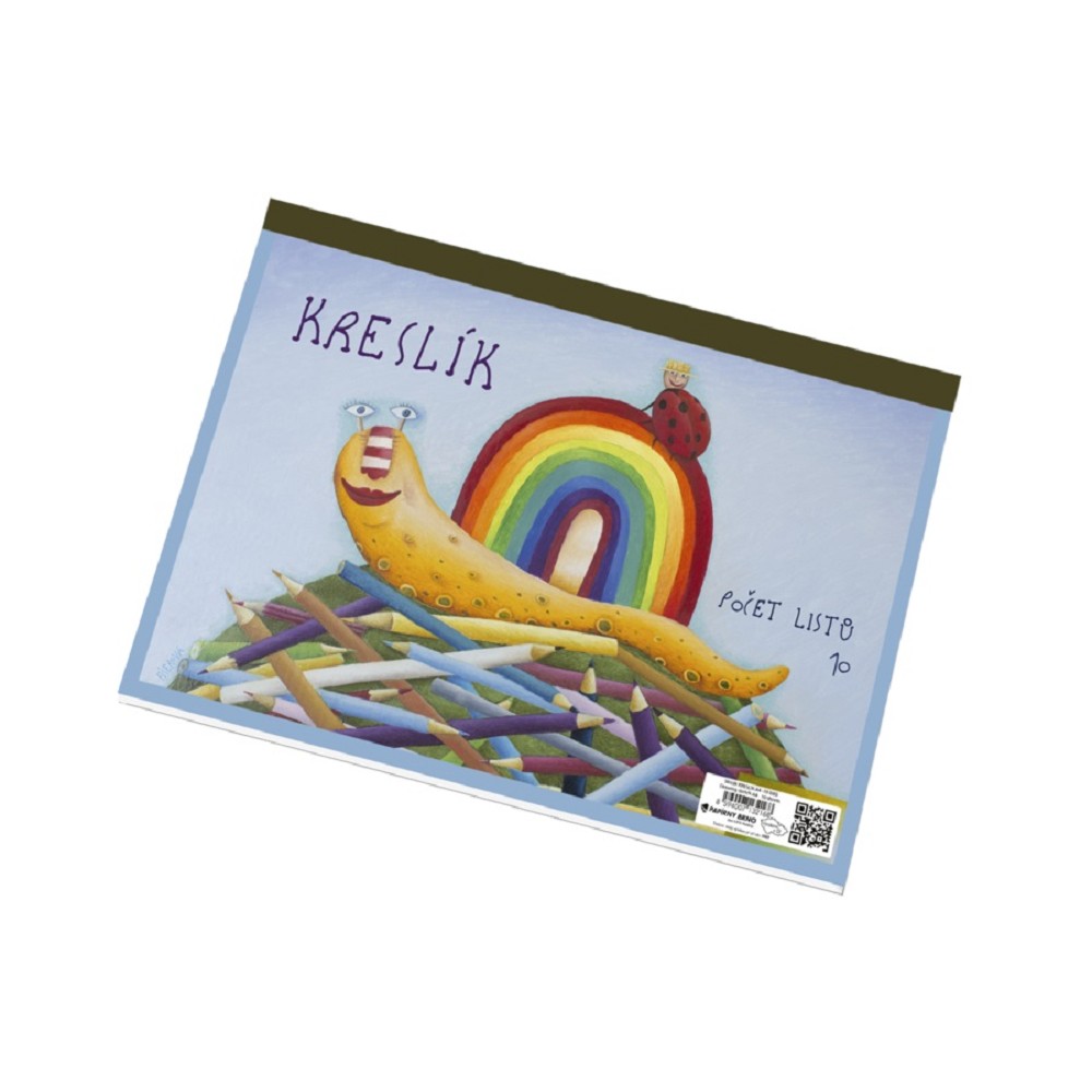 Fotografie Skicák KRESLÍK A4, 10 l.