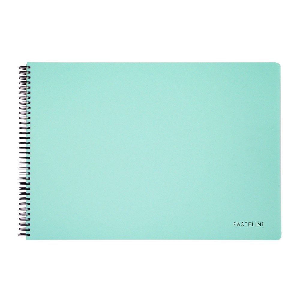 Fotografie Oxybag Skicák A3, 40 listů, 190 g/m2 - PASTELINI zelená