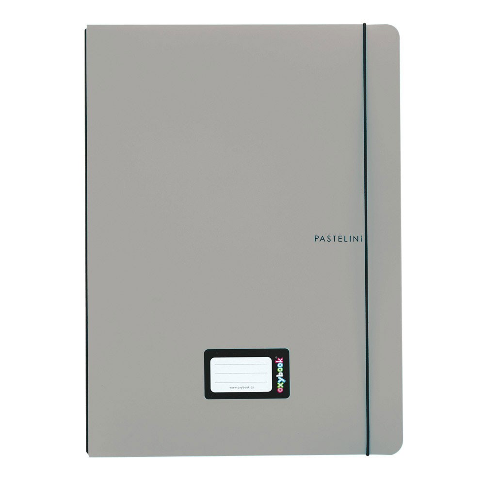 Fotografie Sešit PP - Oxybook A4 40 listů PASTELINI, výběr barev Barva: šedý