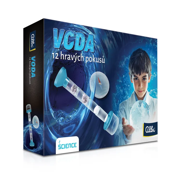 Fotografie ALBI SCIENCE Experimentuj s vodou 12 hravých pokusů