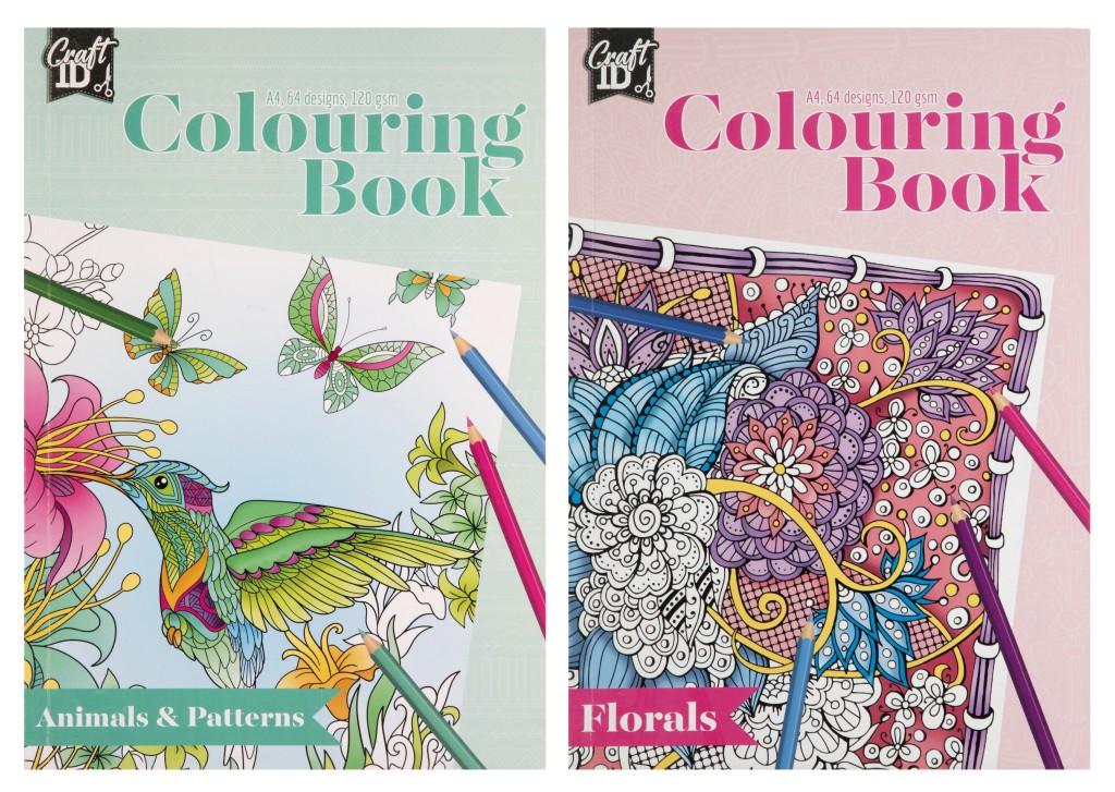 Fotografie _Ostatní 1_ Omalovánky A4 antistresové pro dospělé zvířata / květiny 2 druhy