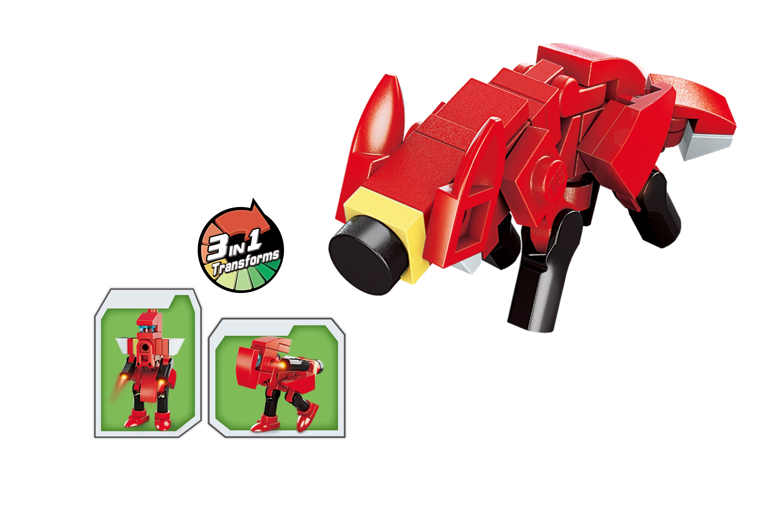 Fotografie Qman Multivariant Combat Team Model: 2103-8 Liška 3v1