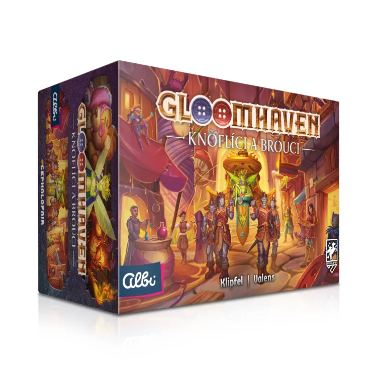 ALBI Gloomhaven: Knoflíci a brouci
