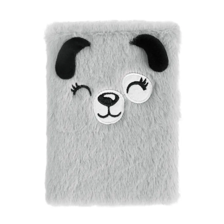 ALBI Plyšový blok - Šedivý pejsek