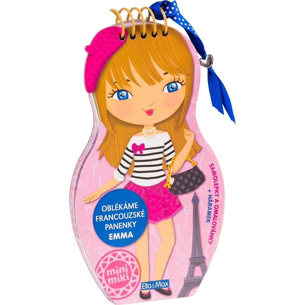 Fotografie Oblékáme francouzské panenky - Emma - Julie Camel