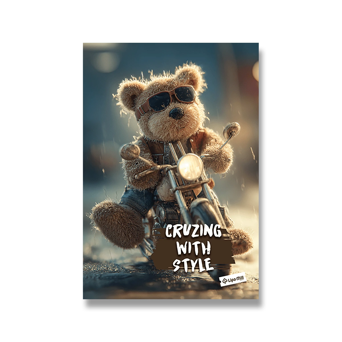 Školní sešit MAR-MAR Premium Teddy Bear 2026 - A4, linkovaný