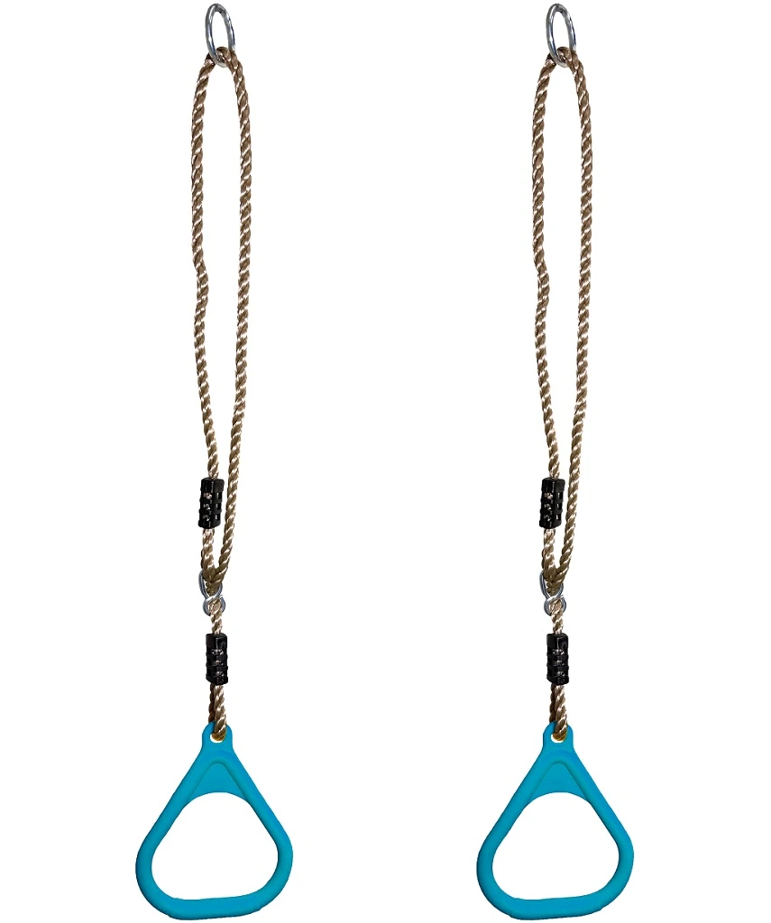 2Kids Toys Gymnastické kruhy plastové Tyrkysové